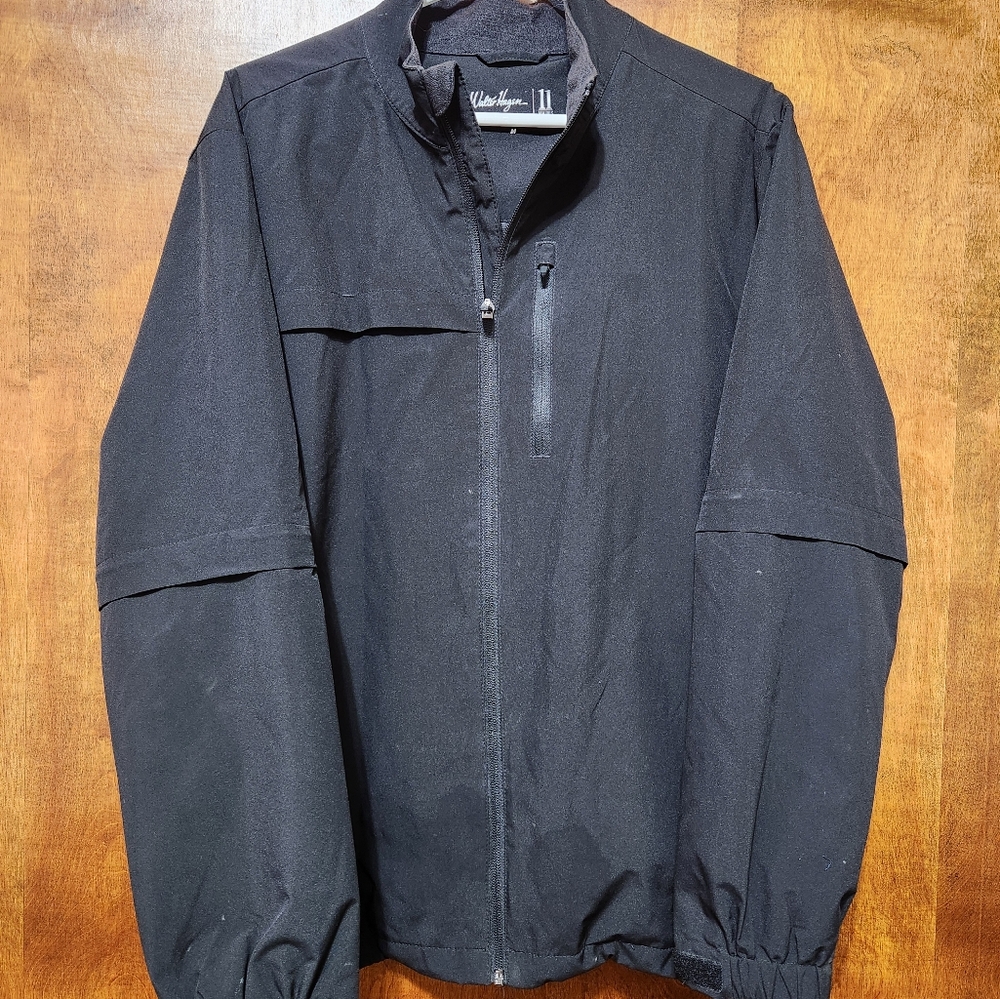 Walter Hagen Rain Jacket black men's golf